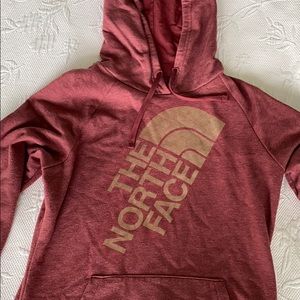 Maroon North Face Hoodie